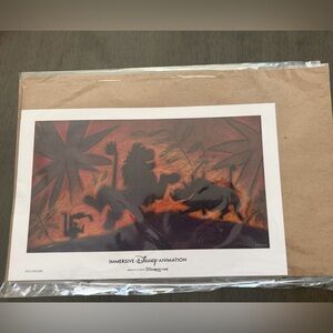 Disney Immersive Animation Art - The Lion King (2023)